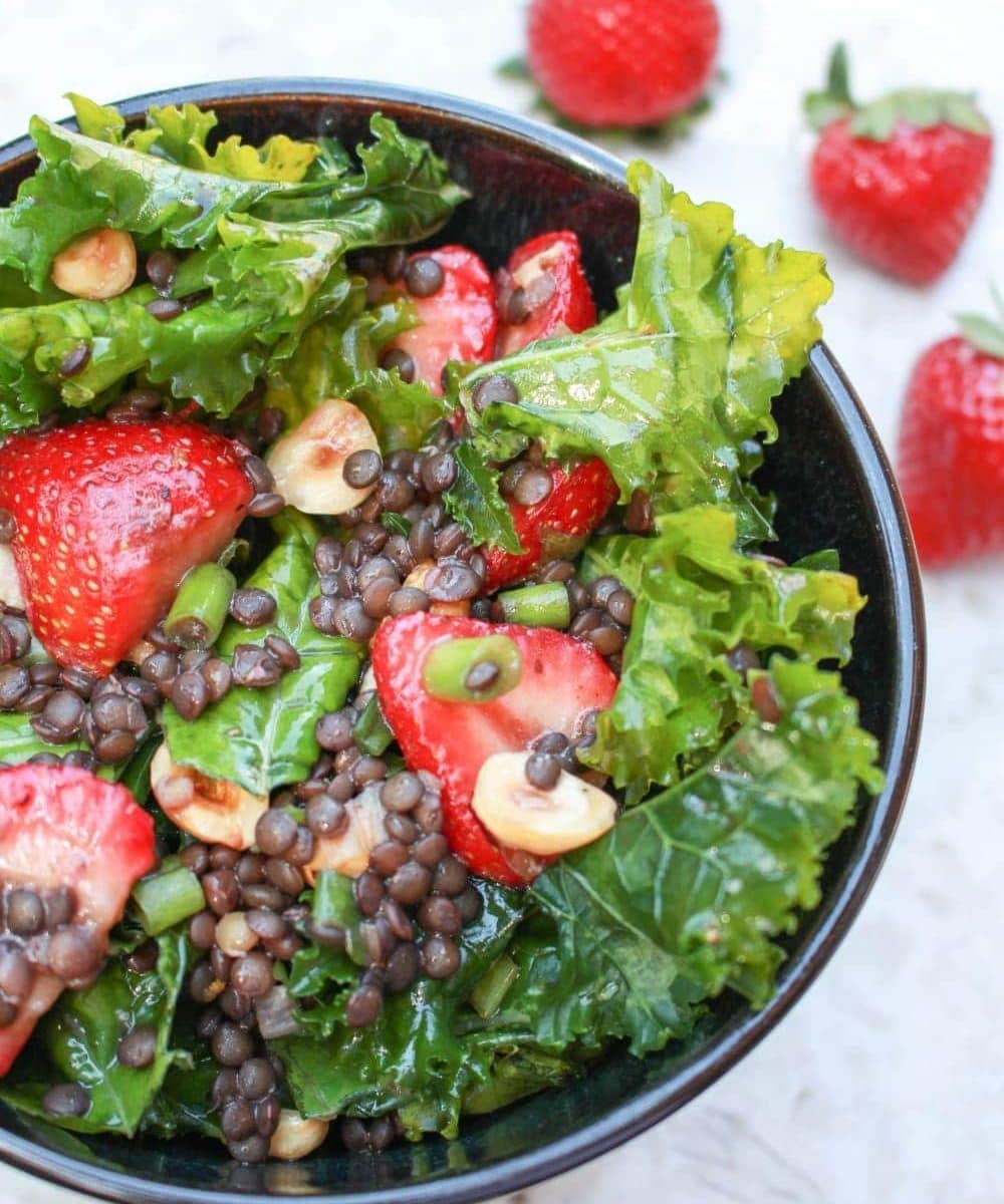 Summer Kale Salad | Catching Seeds