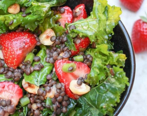Summer Kale Salad | Catching Seeds