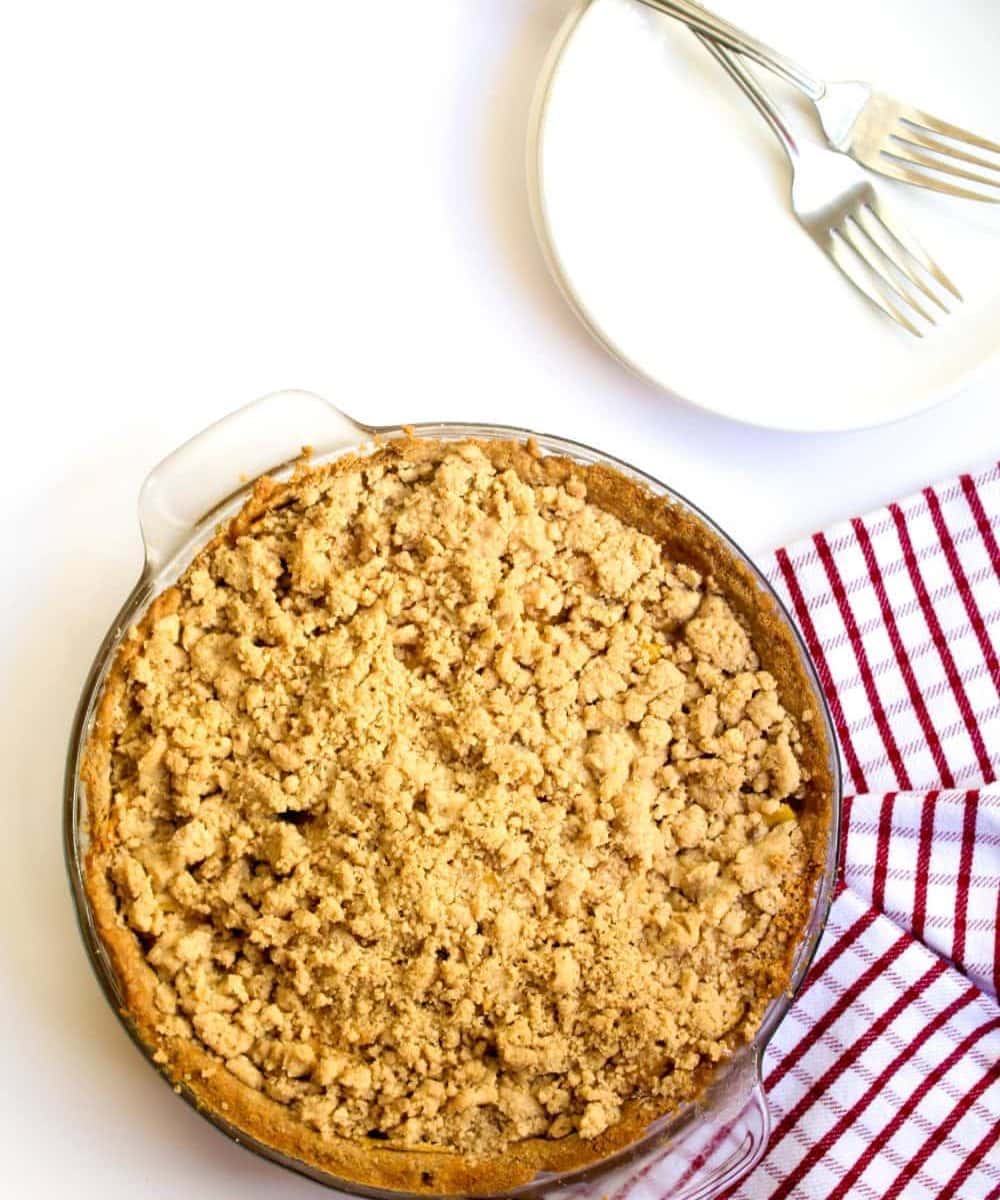 The impossible made possible. A vegan and gluten-free dutch apple pie!