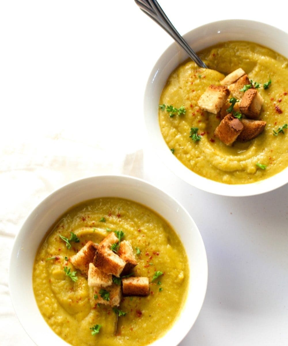 Oil-free, gluten-free, vegan and SO easy to make! Just throw all the ingredients in a pot and boil!