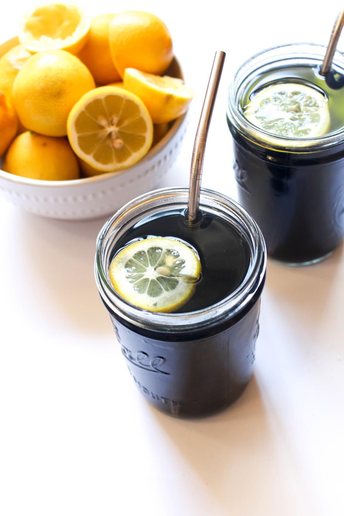 Don't be fooled by the color, this detox drink tastes just like lemonade!