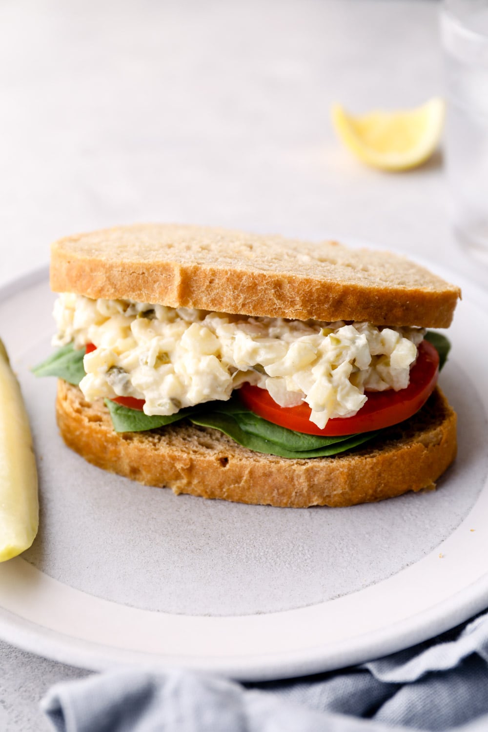 A tuna sandwich.