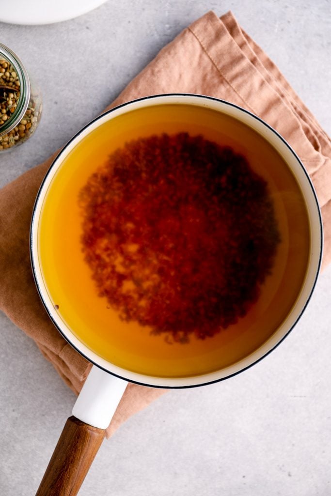 Boiled tea for digestion.